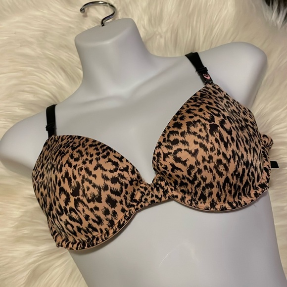 Victoria's Secret Animal Print Demi Cup Underwire Bra - Picture 10 of 16